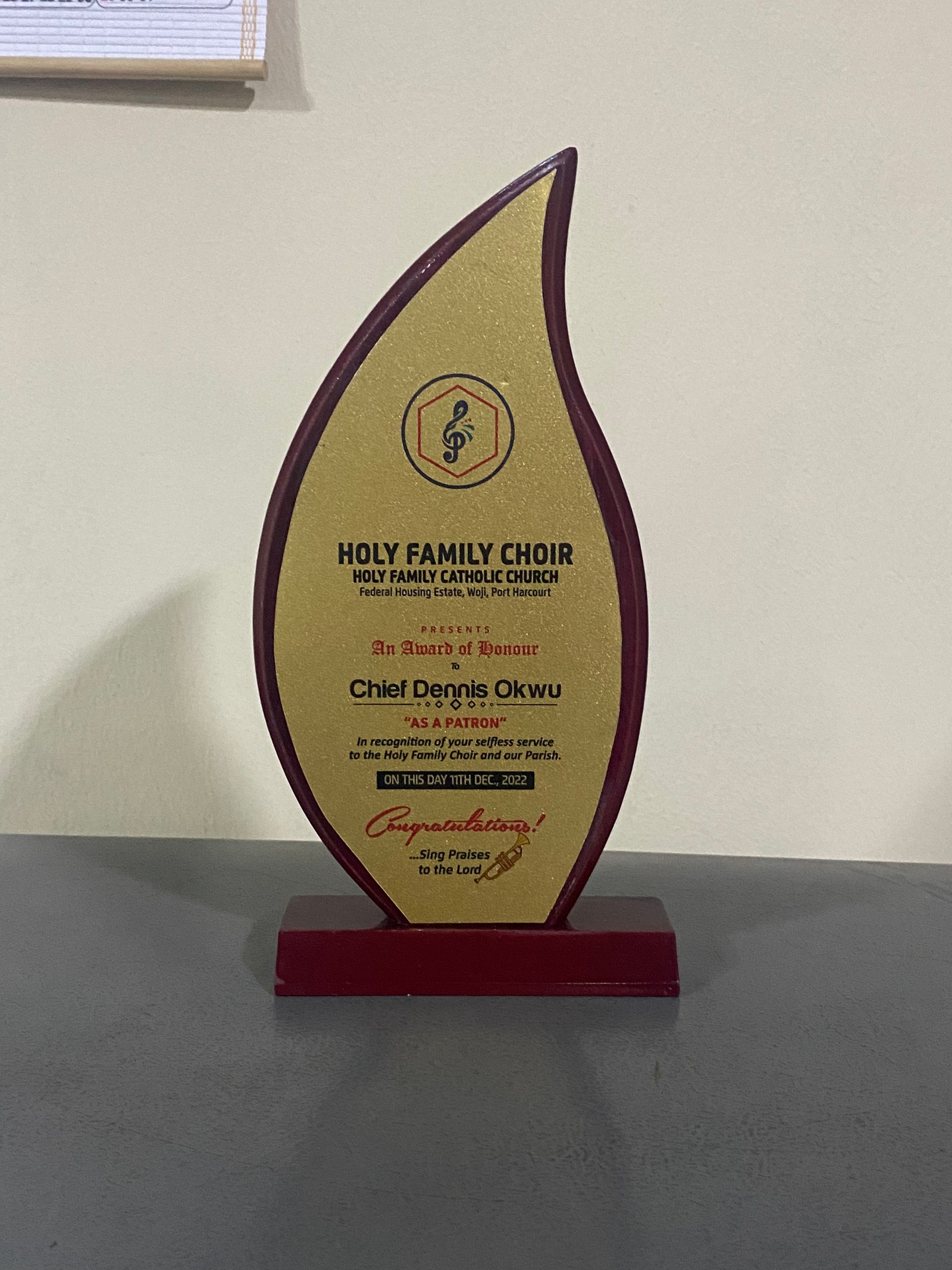 Award / Recognition