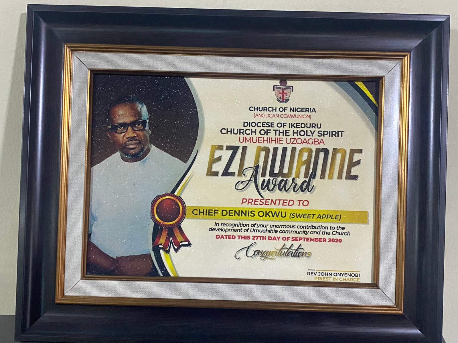 Award / Recognition