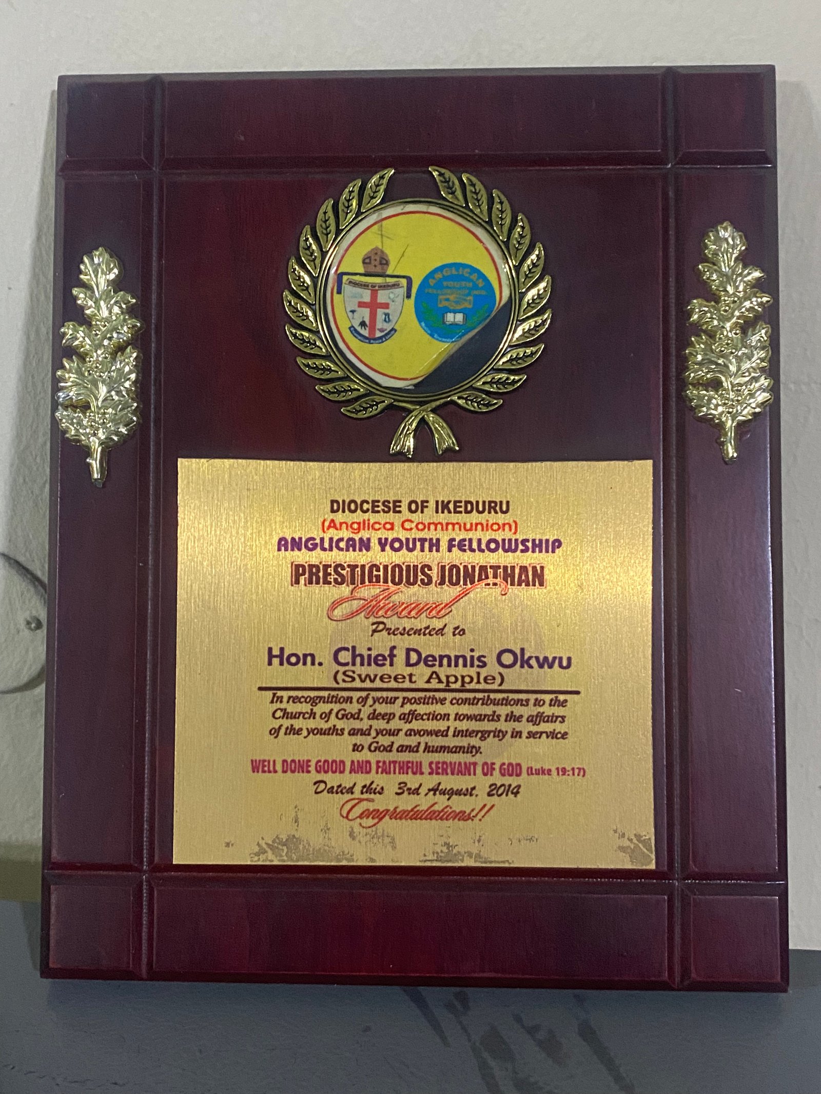 Award / Recognition