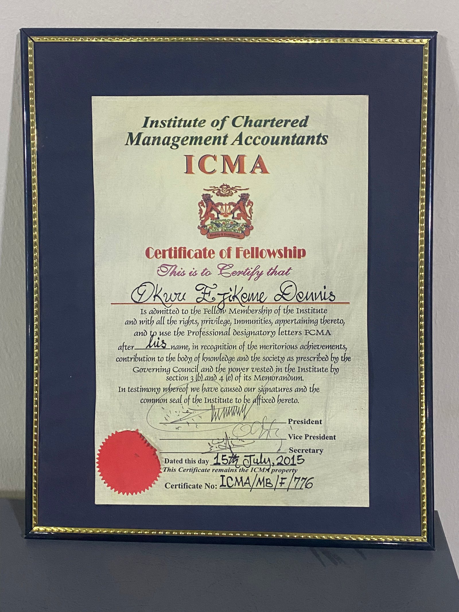 Award / Recognition