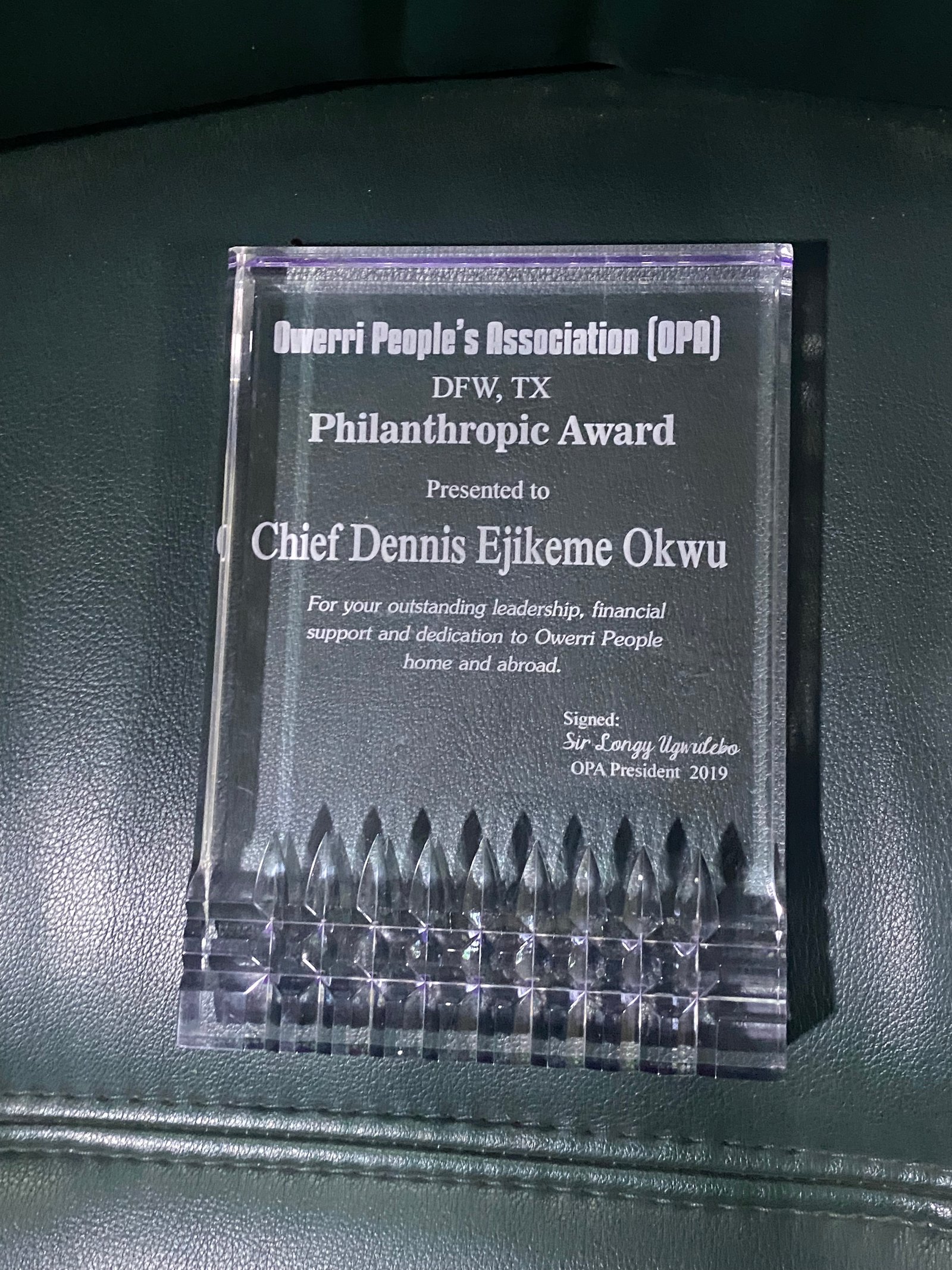 Award / Recognition