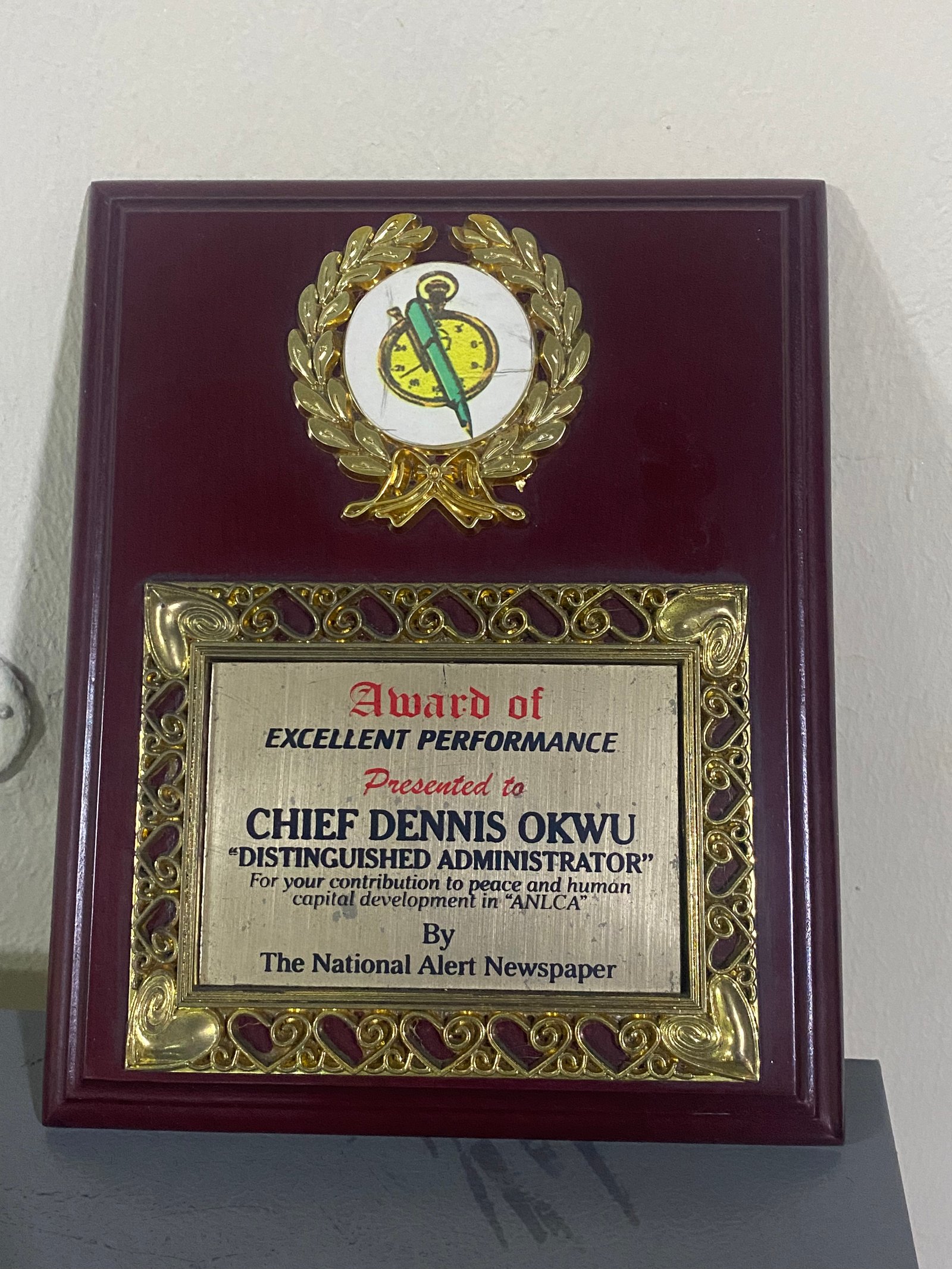Award of Excellence